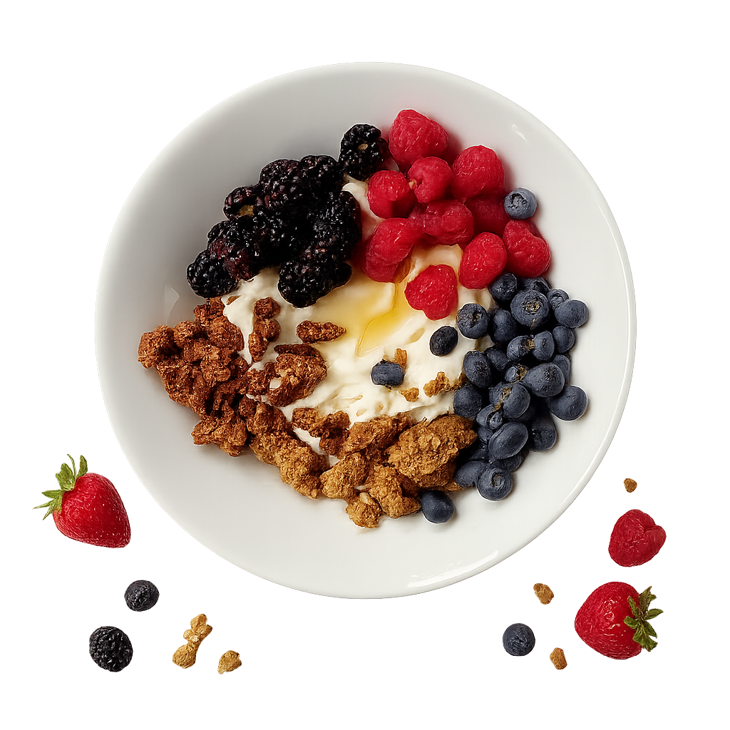 bowl of parfait front page
